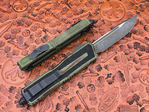 Microtech Scarab 2 Gen III Drop Point Outbreak Signature Series Standard 1278-1 OBS - Tristar Edge