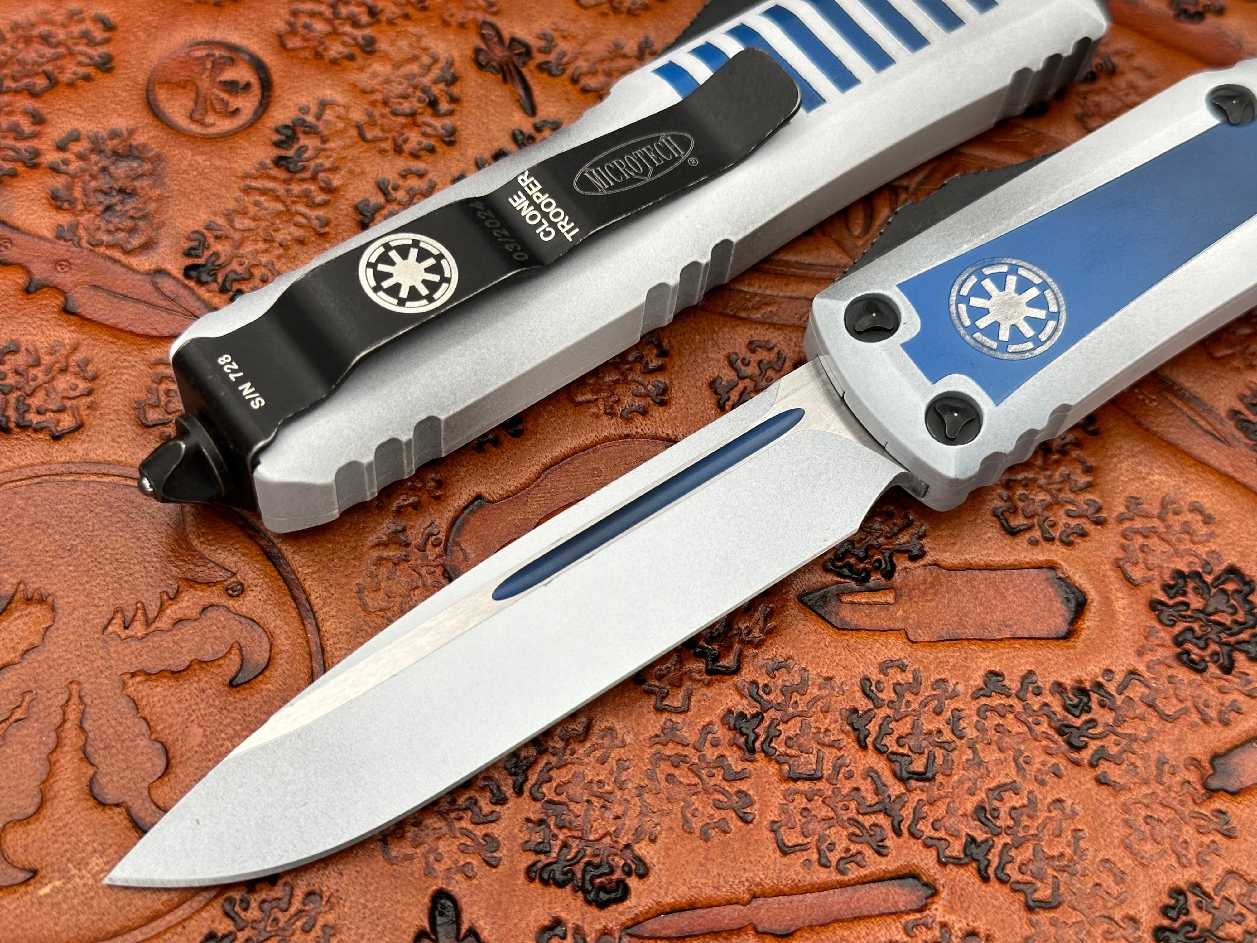 Microtech UTX-85 Single Edge Clone Trooper 231-1 CO - Tristar Edge