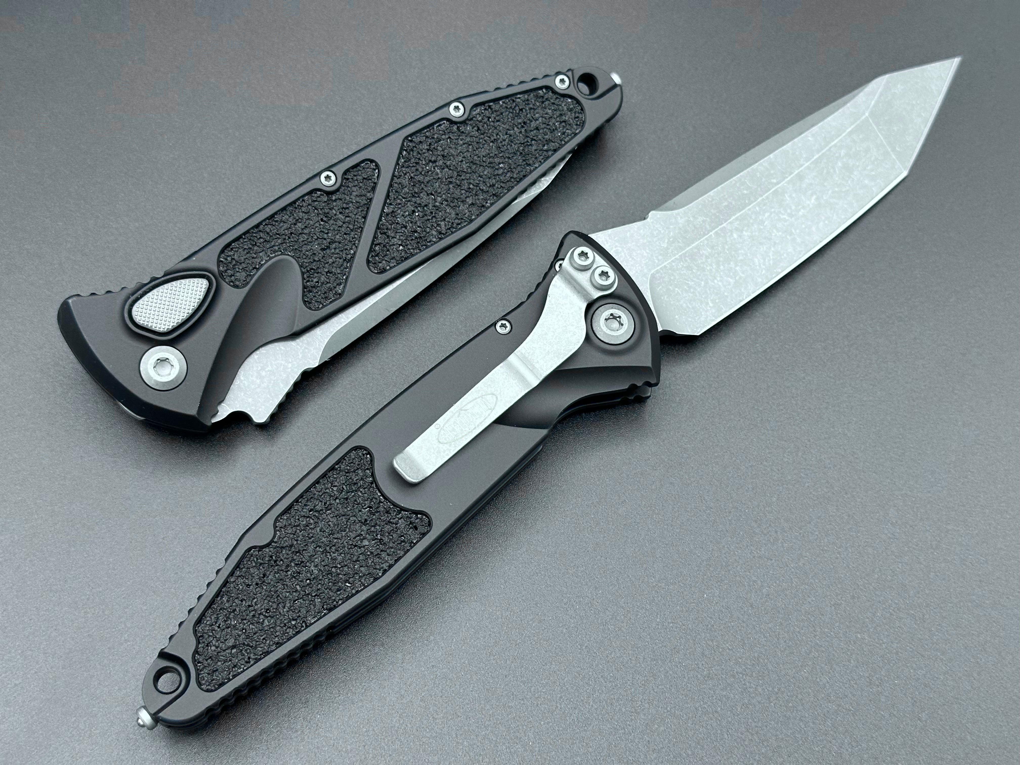 Microtech Knives Socom Elite Auto Tanto Apocalyptic Standard 161A-10 AP - Tristar Edge