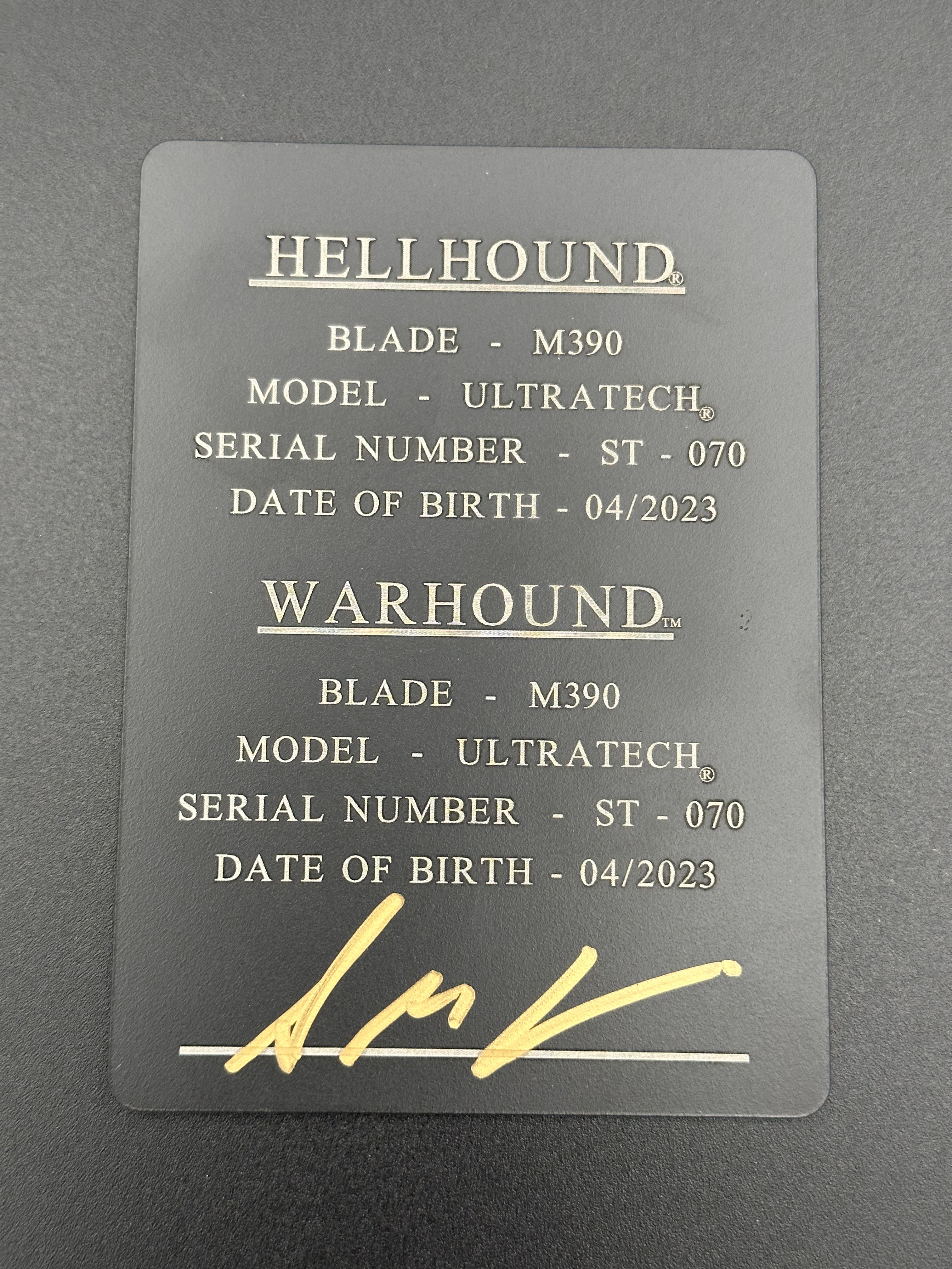 Microtech Hellhound & Warhound Stormtrooper Set 119-1 SETSTS - Tristar Edge
