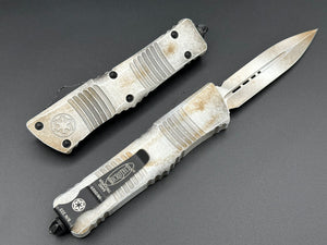 Microtech Knives Combat Troodon Double Edge Sandtrooper Deep Engraved 142-1 SAD - Tristar Edge