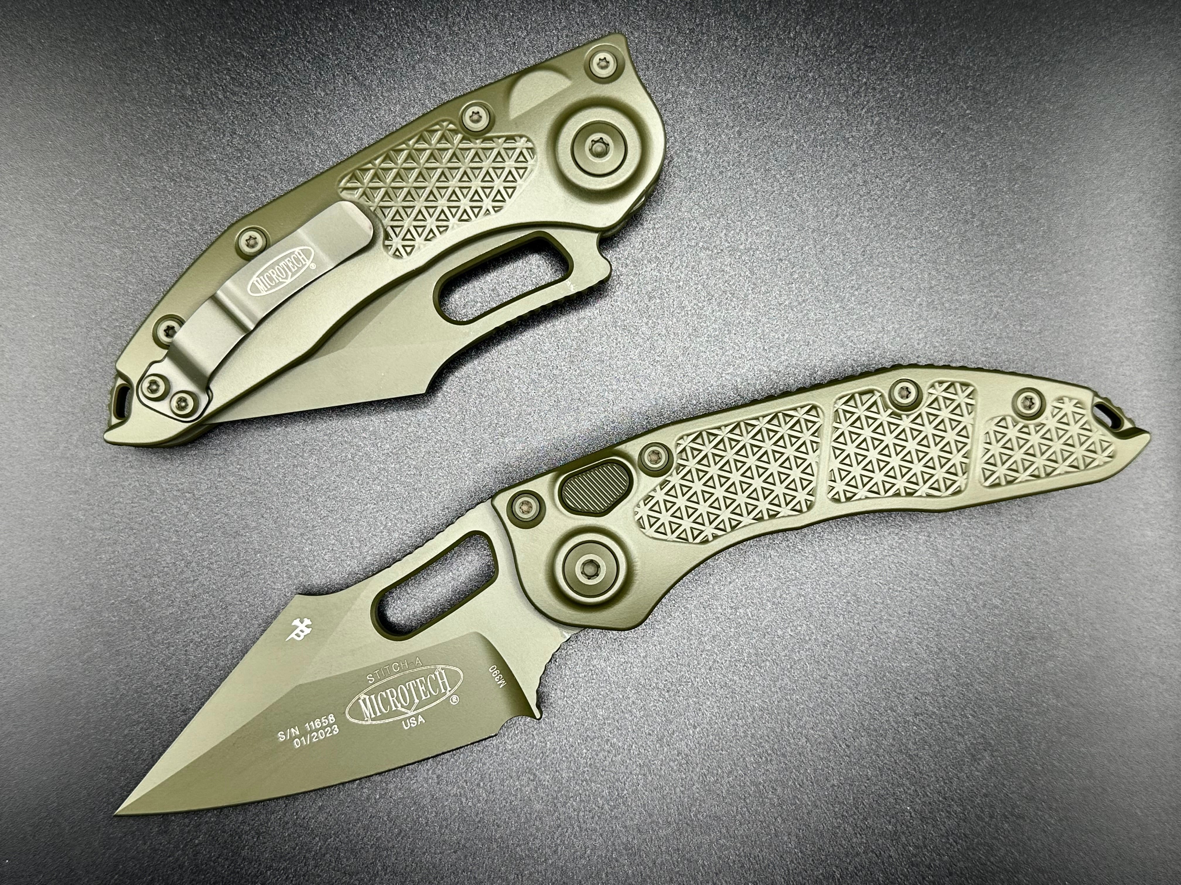 Stitch S/E Cerakote OD Green - Tristar Edge